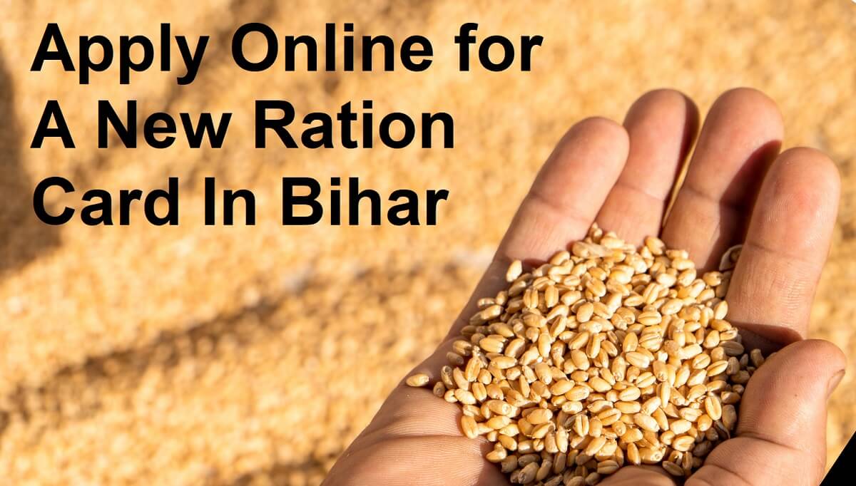 Bihar Ration Card Apply Online